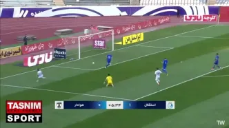 ببینید| گل اول هوادار به استقلال توسط داریوش شجاعیان