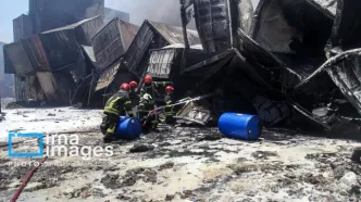 تصاویری جدید از لحظه انفجار در اسکله شهید رجایی