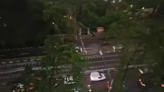 سرعت طوفان تهران به ۱۰۸ کیلومتر بر ساعت رسید ! / هوا ۱۵ درجه خنک تر شد + فیلم