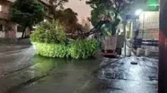 احتمال قوی؛ تهران امروز دوباره طوفانی می شود +فیلم