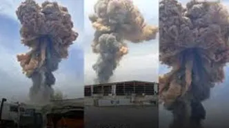 تصاویری جدید از بروز انفجار در بندر شهید رجایی/ ویدئو