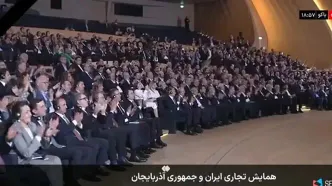 تشویق پزشکیان در باکو برای این شعر /فیلم