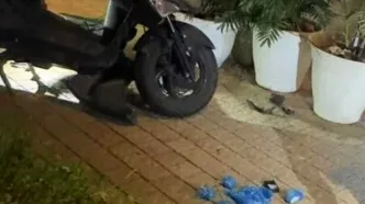 انفجار موتورسیکلت‌ بمب‌گذاری شده در تل‌آویو