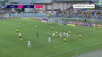 خلاصه بازی ملوان 0 (4) - سپاهان 0 (2)