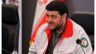 رئیس سازمان امدادونجات به همراه تیم‌های واکنش سریع هلال‌احمر به بندرعباس رفت
