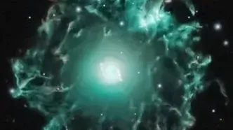 تصویر روز ناسا: هاله مرموز در اطراف سحابی چشم گربه