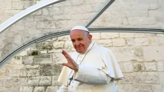 اولین تصویر از پیکر پاپ فرانسیس منتشر شد + عکس