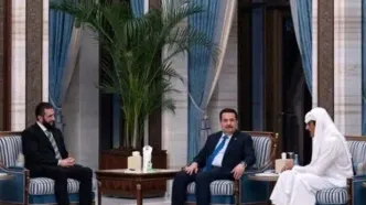 دیدار نخست‌وزیر عراق با رییس دولت موقت سوریه در دوحه