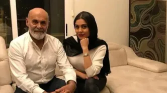 عکس لو رفته از جمشید هاشم‌پور در مهمانی آزاده زارعی / بازیگر آوای باران سوژه شد!