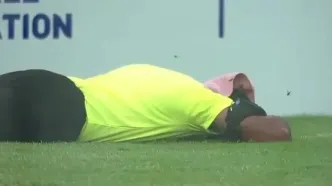 ویدیو: هجوم زنبورها فوتبال هند را متوقف کرد!