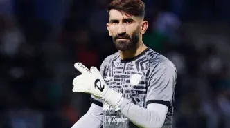بیرانوند تصویر اولین حضورش در تهران را تتو زد!