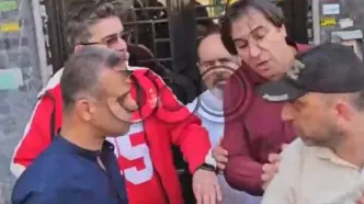 ببینید | درگیری هواداران پرسپولیس با مدیر روابط عمومی باشگاه