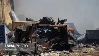 جزئیات حریق یک انبار در خیابان شهید رجایی/خسارت ۸۰۰ میلیاردی حادثه