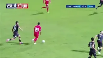 فیلم خلاصه بازی نساجی مازندران 0 - پرسپولیس 1