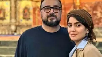 تصویر جدید از سپند امیرسلیمانی و همسر باردارش