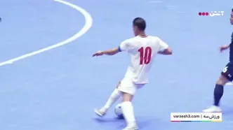 فیلم خلاصه فوتسال ایران 6 - تایلند 2