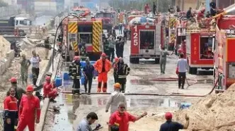 گزارش تصویری تازه از روز سوم حادثه تلخ انفجار بندرعباس