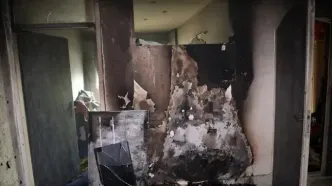 نجات ۲ نفر از حریق منزل مسکونی در مشهد