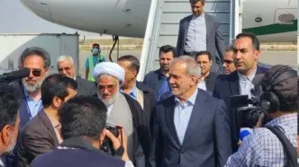 پزشکیان: برای بررسی میدانی حادثه بندرعباس آمدم