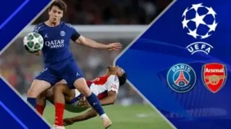 خلاصه بازی آرسنال - پاری‌سن‌ژرمن