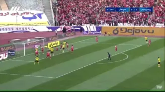 گل اول سپاهان به پرسپولیس توسط محبی