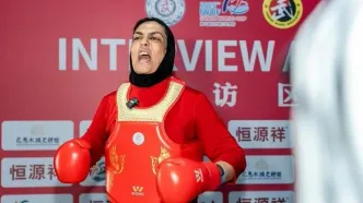 شهربانو منصوریان طلایی شد