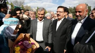 وزیر تعاون وارد شهرستان مراغه شد