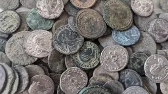 کشف سکه‌های دوران اشکانیان در سنندج