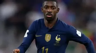 گل اول پاریسی‌ها توسط عثمان دمبله + ویدئو