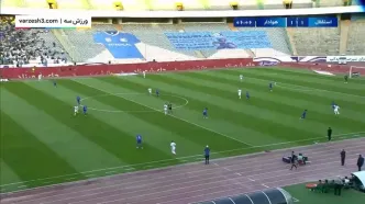 گل اول هوادار به استقلال آفساید بود؟/ ببینید