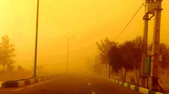 وزش باد شدید در راه تهران