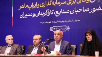 بررسی و گسترش صنایع تبدیلی کشاورزی در میانه / افزایش دوبرابری تسهیلات مشاغل خرد و خانگی