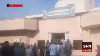 مردم برای اهدای خون در بندر عباس صف کشیدند