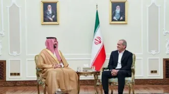 وزیر دفاع عربستان با پزشکیان دیدار کرد