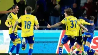 لاس پالماس 1 - 0 اتلتیکو مادرید: پایان امیدها برای قهرمانی