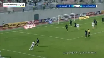 فیلم خلاصه بازی نساجی 1 - گل‌گهر 3