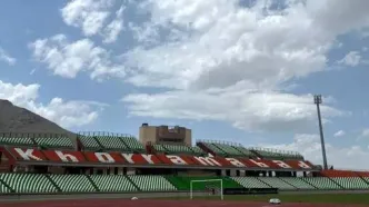 اقدام جالب باشگاه خیبر برای خشک کردن زمین چمن + فیلم