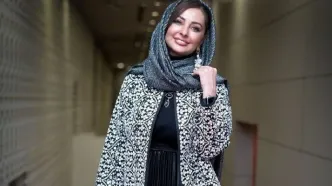 تصویری از نفیسه روشن در کنار خواننده سرشناس موسیقی سنتی ایران