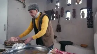 ببینید؛ غذای روستایی در ازبکستان؛ پخت بشبَرماک، غذای سنتی ازبک ها