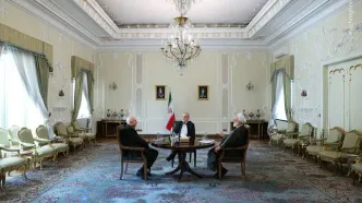 تصاویر جلسه سران قوا