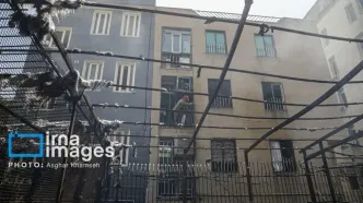آتش سوزی مهیب در شهرک اکباتان