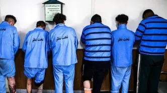 ۷ مددجوی متواری کرمانشاهی دستگیر شدند