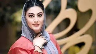 تصویر بدون گریم مریم مومن بازیگر سریال یزدان در اولین حضورش در تلویزیون