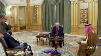 دیدار ترامپ و الجولانی در ریاض+ عکس و فیلم