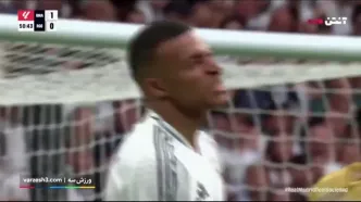 ببینید؛ خلاصه بازی رئال مادرید 2 - رئال سوسیداد 0
