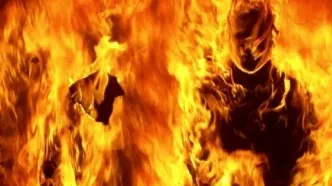 مرگ وحشتناک دختر جوان در لباس عروس/ خودسوزی هولناک در لباس عروس