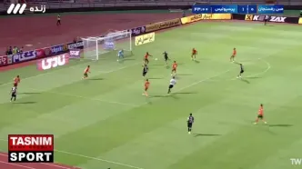 گل دوم پرسپولیس به مس رفسنجان توسط سردار دورسون