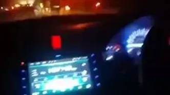لحظه اصابت یکی از موشک های هند در پاکستان