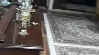 لحظه زلزله کرج + فیلم