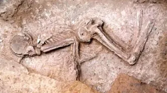 اسکلت یک زن متعلق به ۳۲۰۰ سال پیش در بابل کشف شد